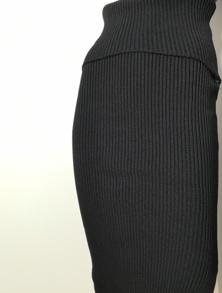 Zara Knit Ribbed Tube Skirt Medium - Picture 6 of 8